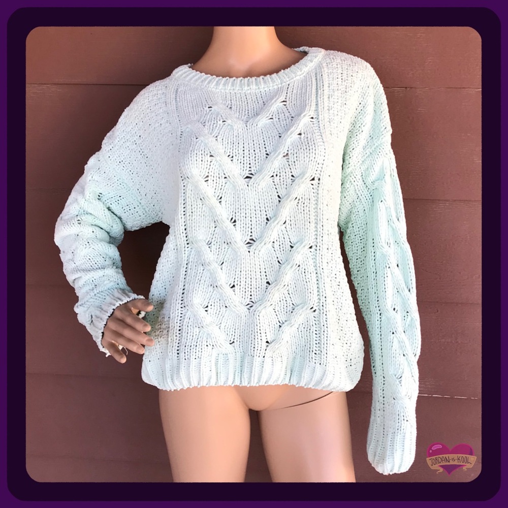 Aeropostale Green Sweater